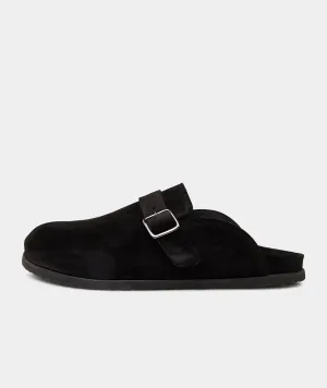 Blake Clog - Black Suede