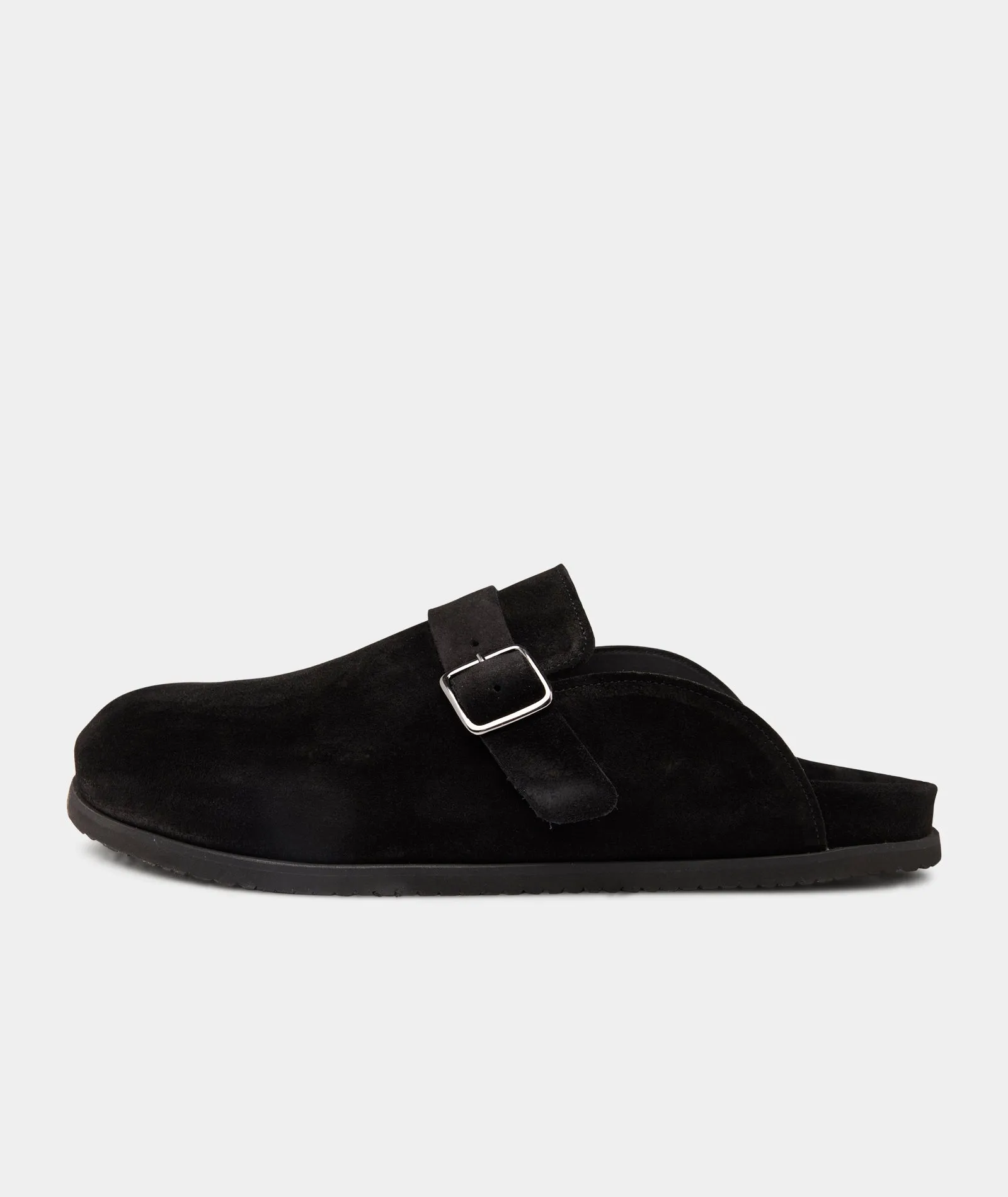 Blake Clog - Black Suede