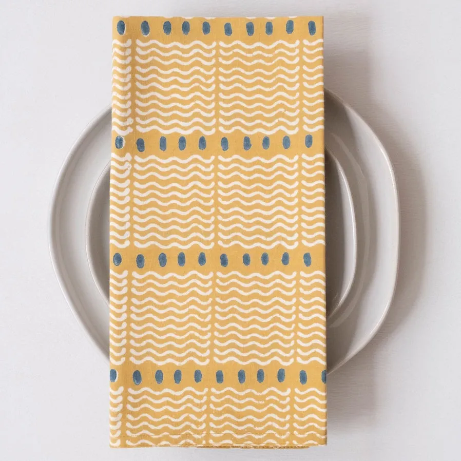 Block Print Napkin Set