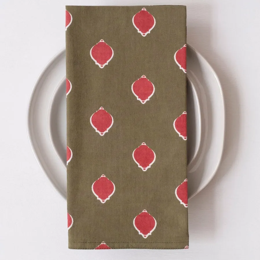 Block Print Napkin Set