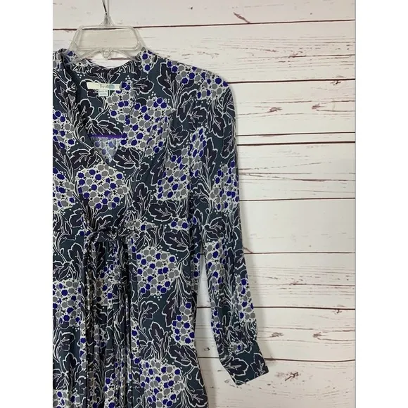 Boden Women's Size 2 R Regular US Gray V Neck Beautiful Casual Career Dress