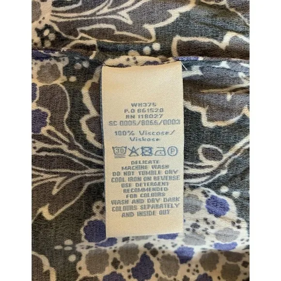 Boden Women's Size 2 R Regular US Gray V Neck Beautiful Casual Career Dress