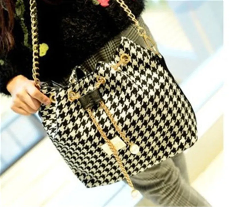 Bohemia Canvas Drawstring Shoulder Bag