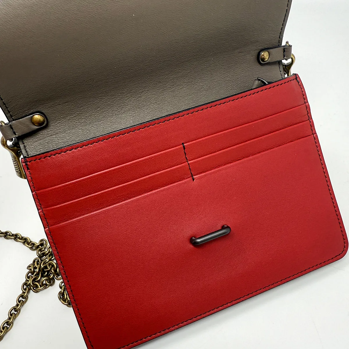 Bottega Veneta Nappa Chain Wallet