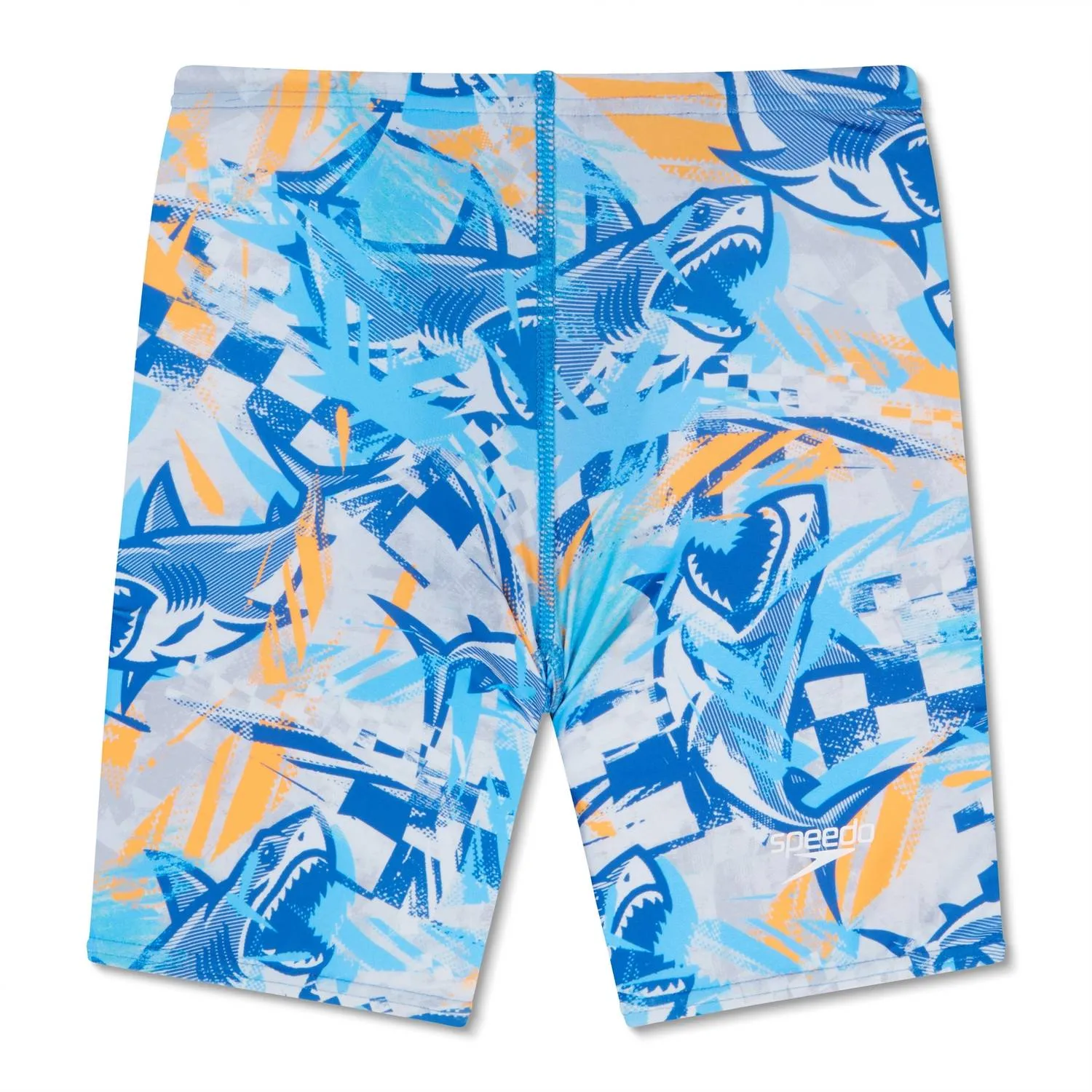 Boy's Print Jammer Long Swim Short