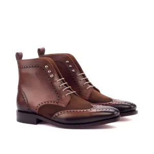 Brogue Boot • Multi Suede