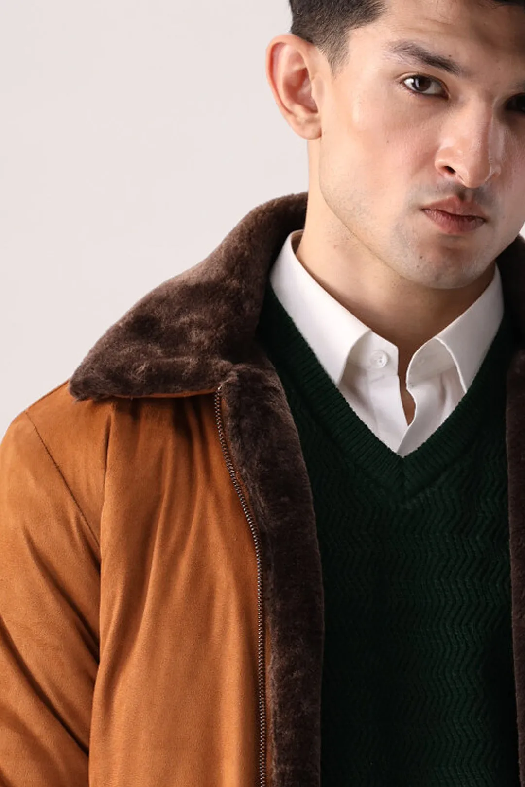 Brown Suede Jacket
