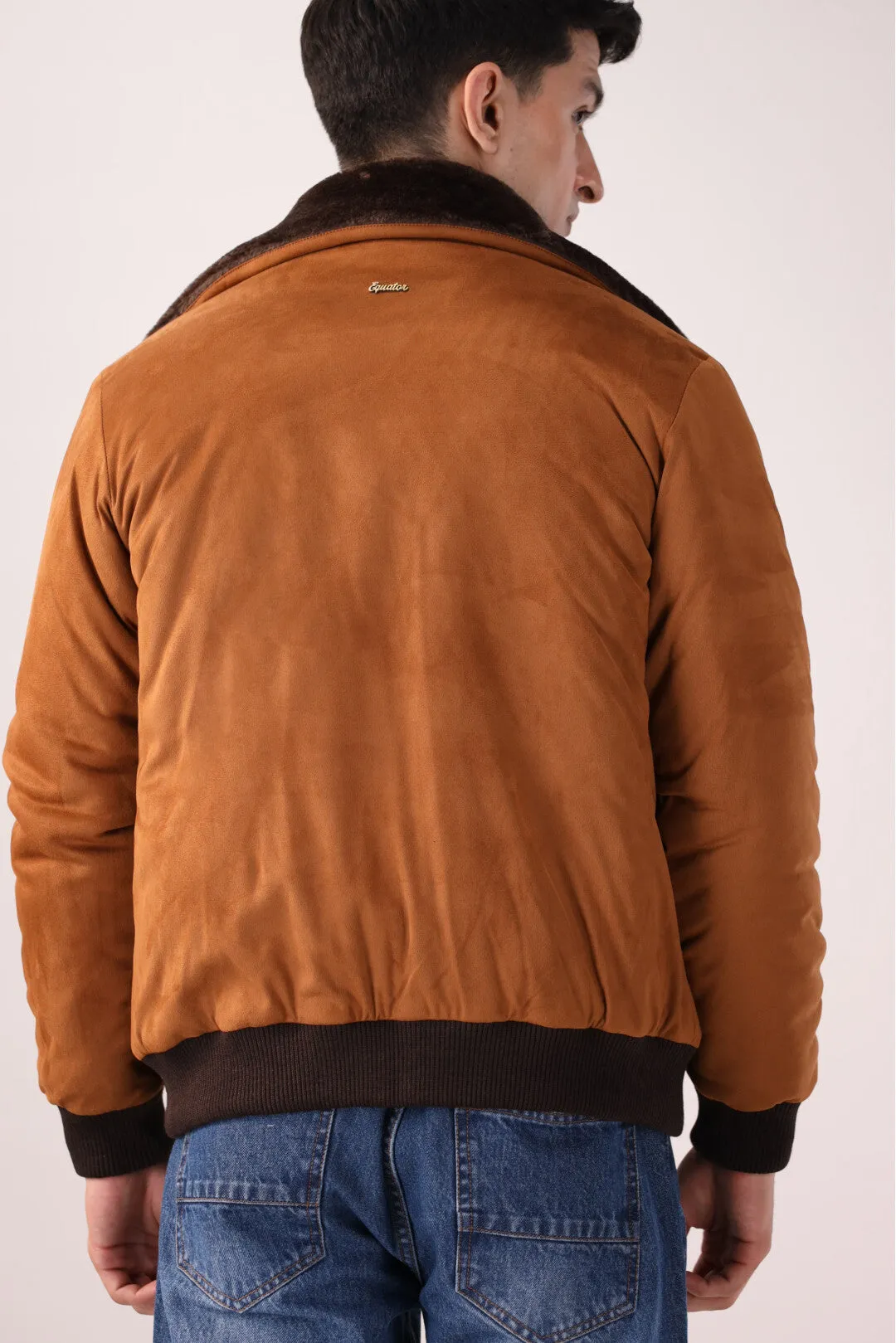 Brown Suede Jacket