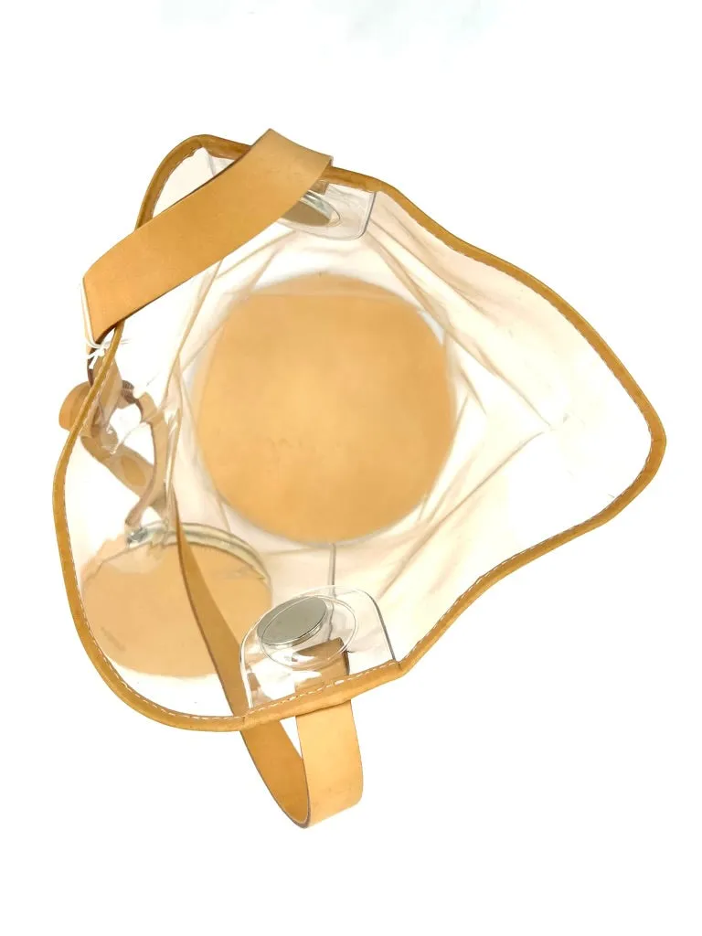 Building Block Clear Bucket Bag