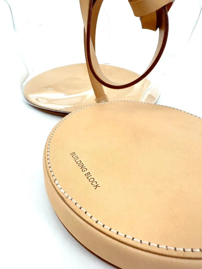 Building Block Clear Bucket Bag