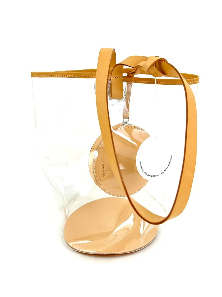 Building Block Clear Bucket Bag