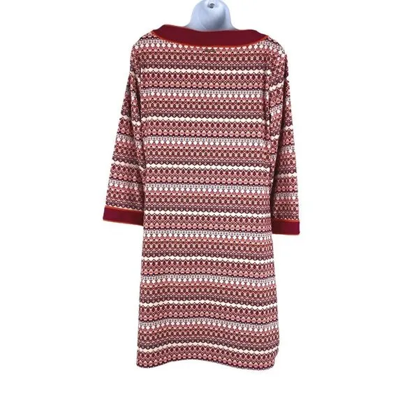 Cabana Life Sedona Shift Dress Multicolored Print NWT Women's Medium