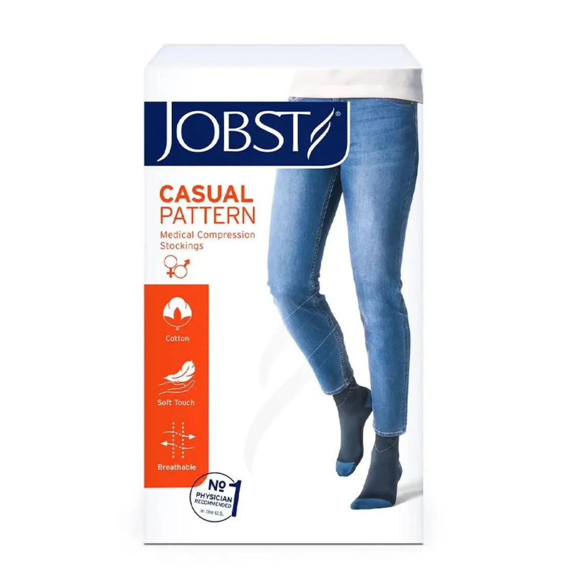 Calcetín Casual Pattern 20-30 mmhg Gris