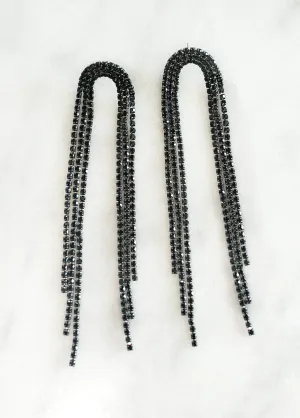 Calliope Earrings in Black