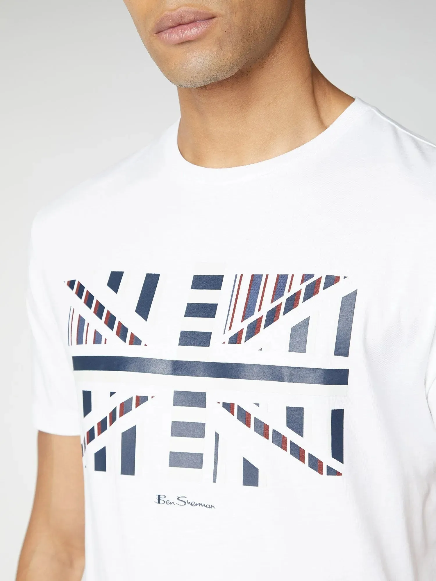 Camiseta Union Jack Chevron Block
