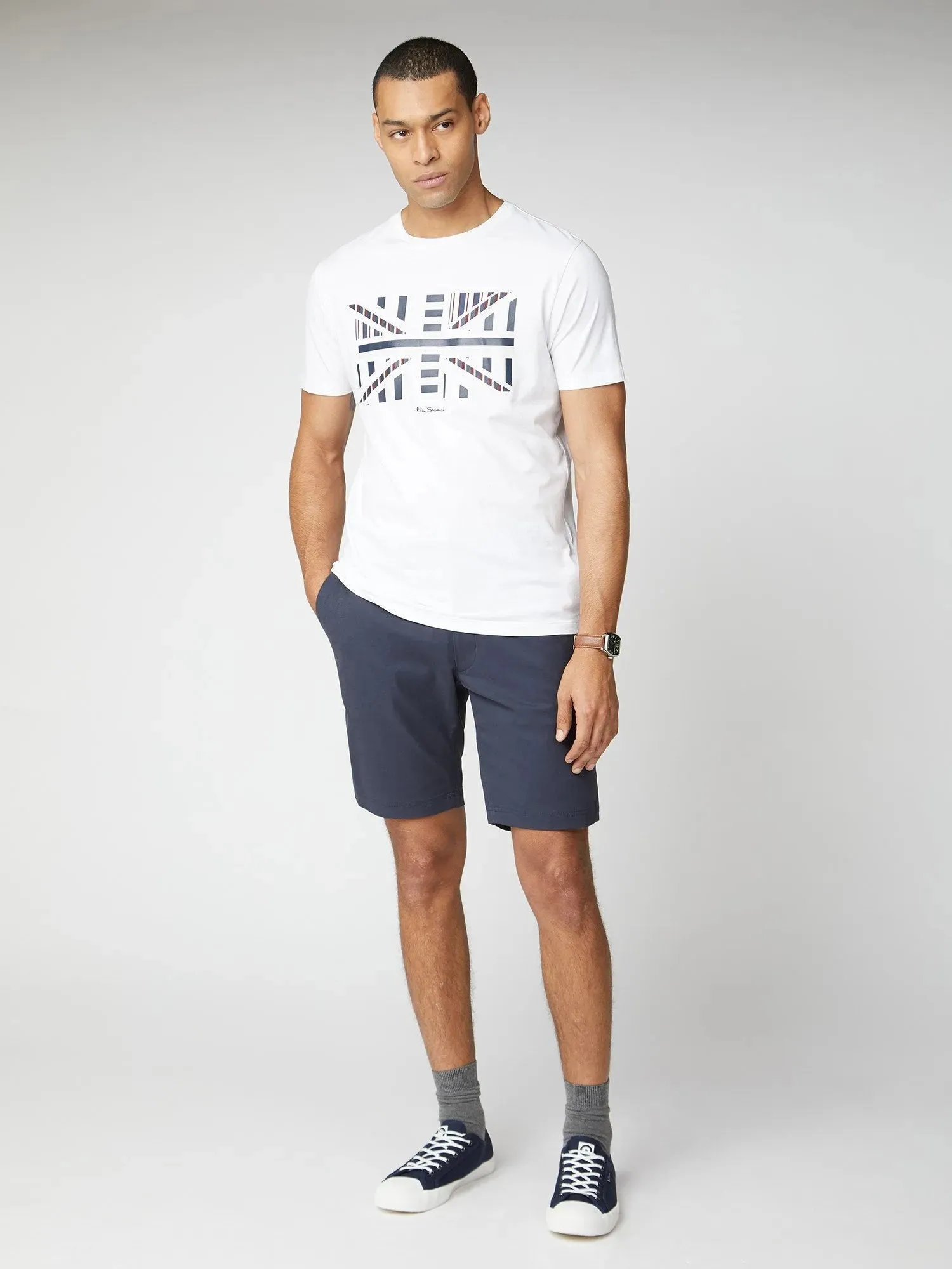 Camiseta Union Jack Chevron Block