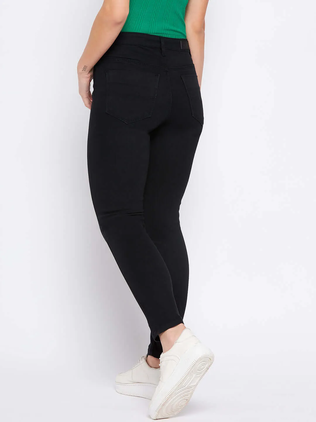 Camla Barcelona Black Skinny Fit Jeans