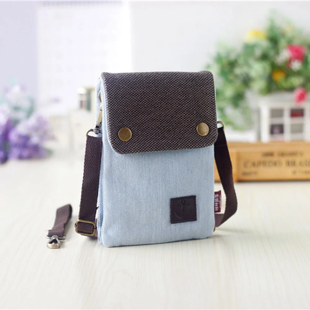 Canvas Cross-Body Smartphone Bag