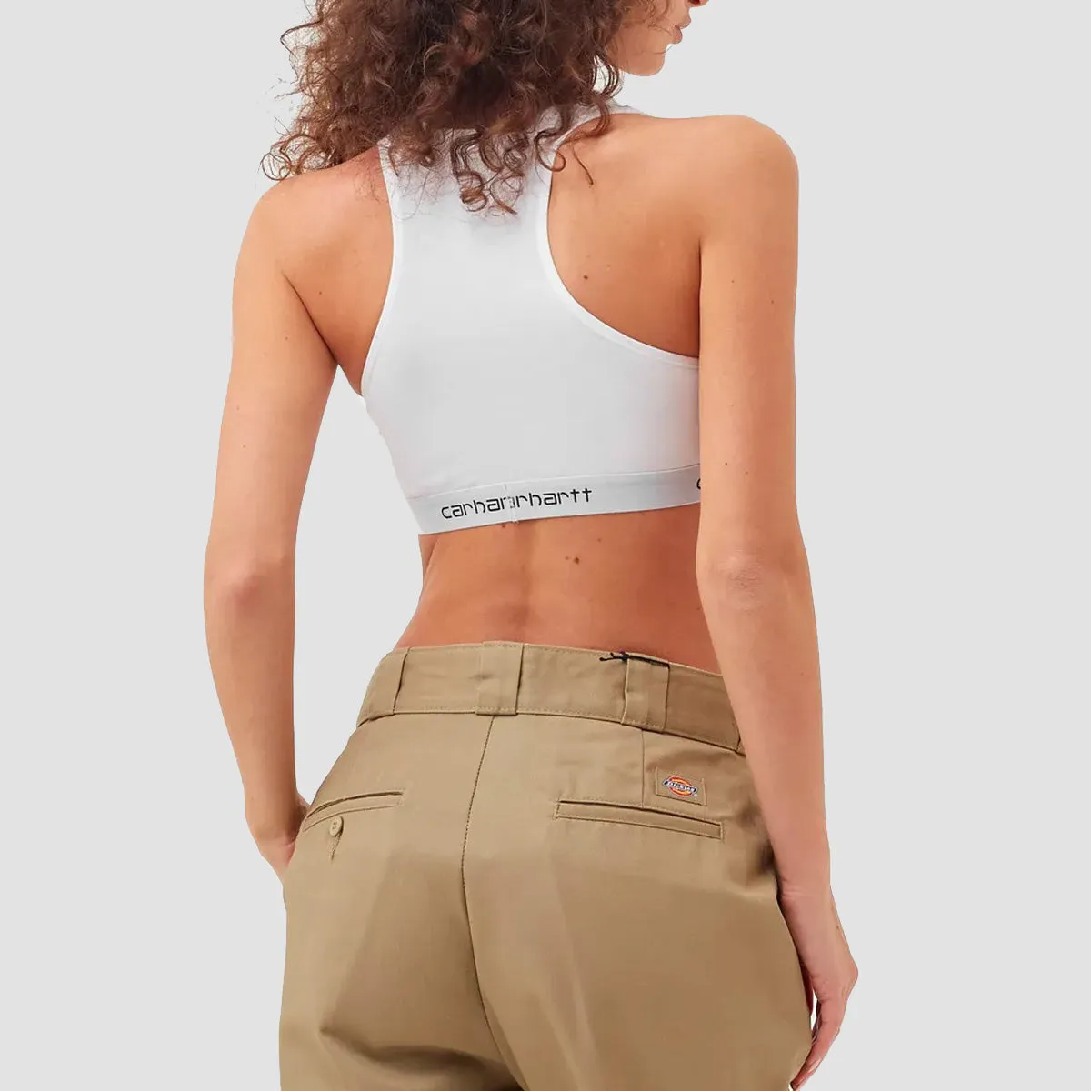 Carhartt WIP Script Racer Tank White - Womens