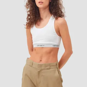 Carhartt WIP Script Racer Tank White - Womens