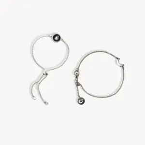 Carina Twist and Lumina Crescent Bracelet Bundle