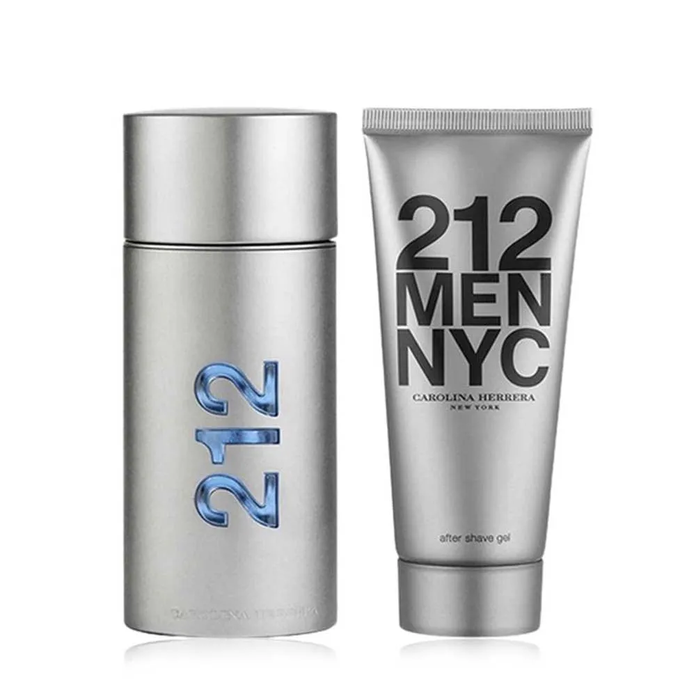 Carolina Herrera 212 Eau De Toilette Gift Set For Men