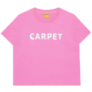Carpet Company Girl Rhinestone Tee Soft Pink