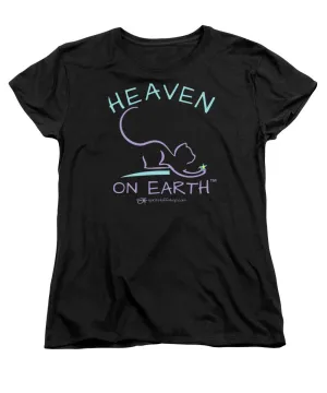Cat/kitty Heaven On Earth - Women's T-Shirt (Standard Fit)