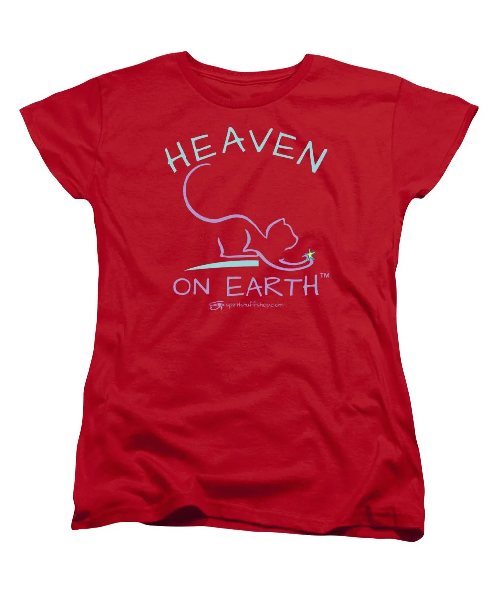Cat/kitty Heaven On Earth - Women's T-Shirt (Standard Fit)