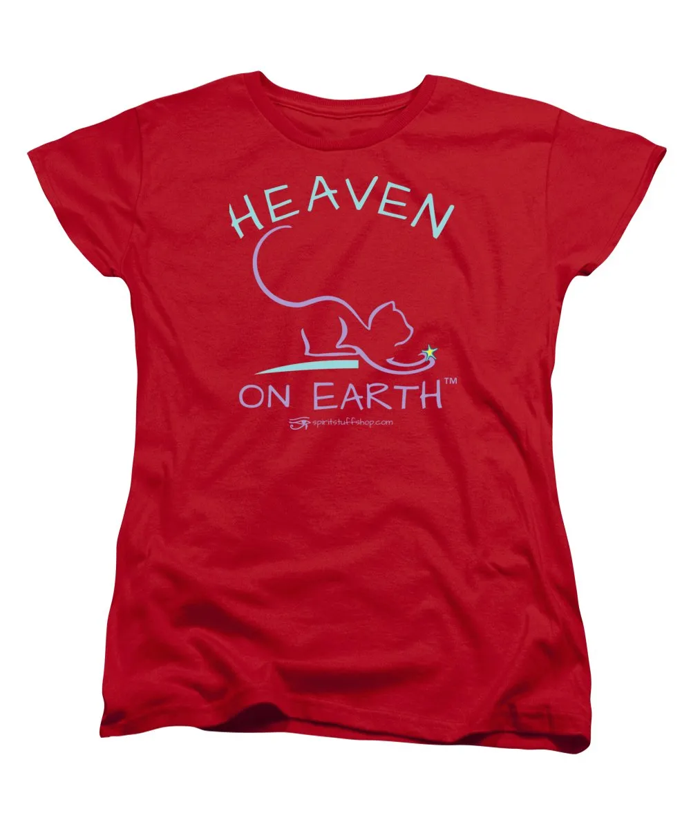 Cat/kitty Heaven On Earth - Women's T-Shirt (Standard Fit)