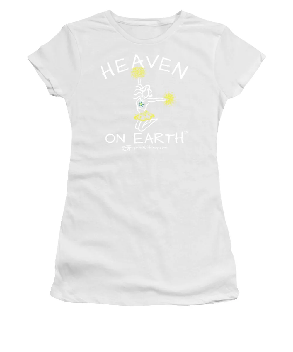 Cheerleading Heaven On Earth - Women's T-Shirt