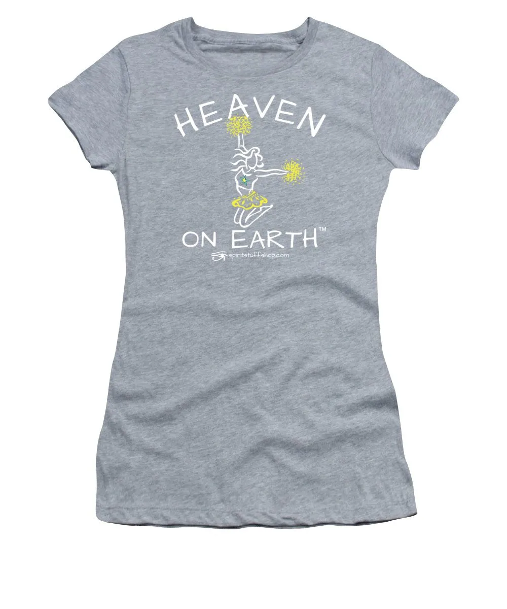 Cheerleading Heaven On Earth - Women's T-Shirt