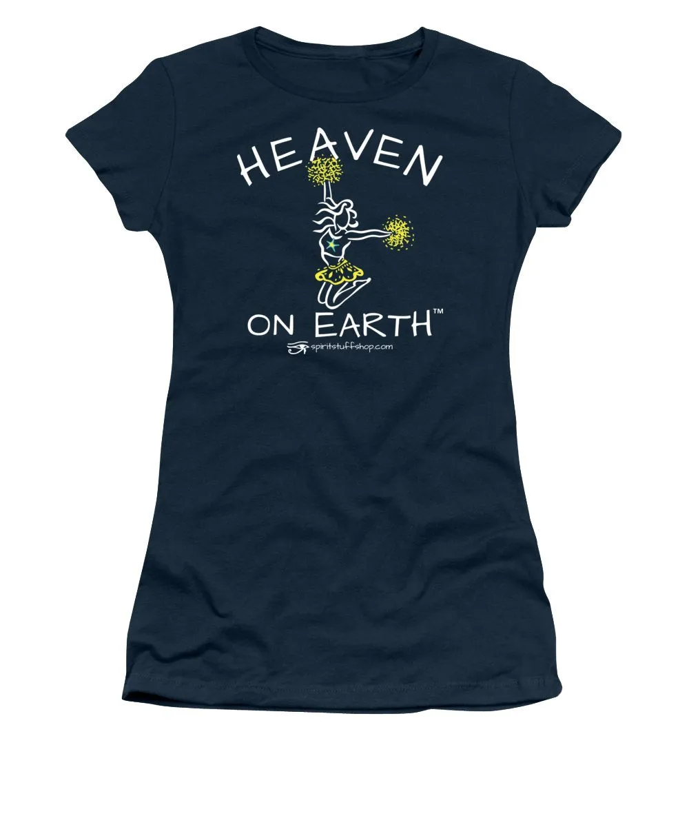Cheerleading Heaven On Earth - Women's T-Shirt