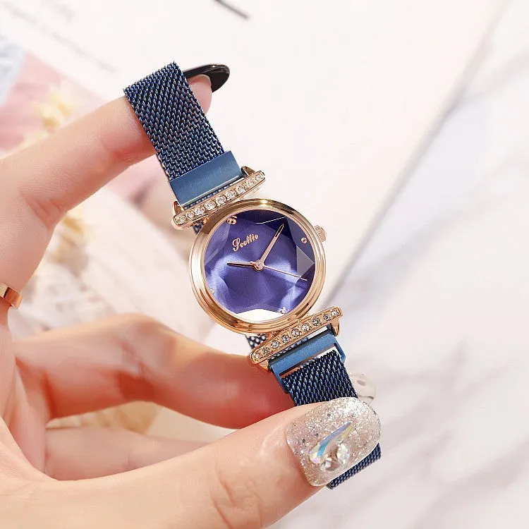 Chic Rhinestone Quartz Women's Watch