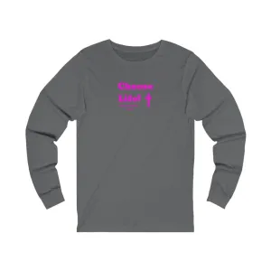 Choose Life 2.0 Women Unisex Jersey Long Sleeve Tee