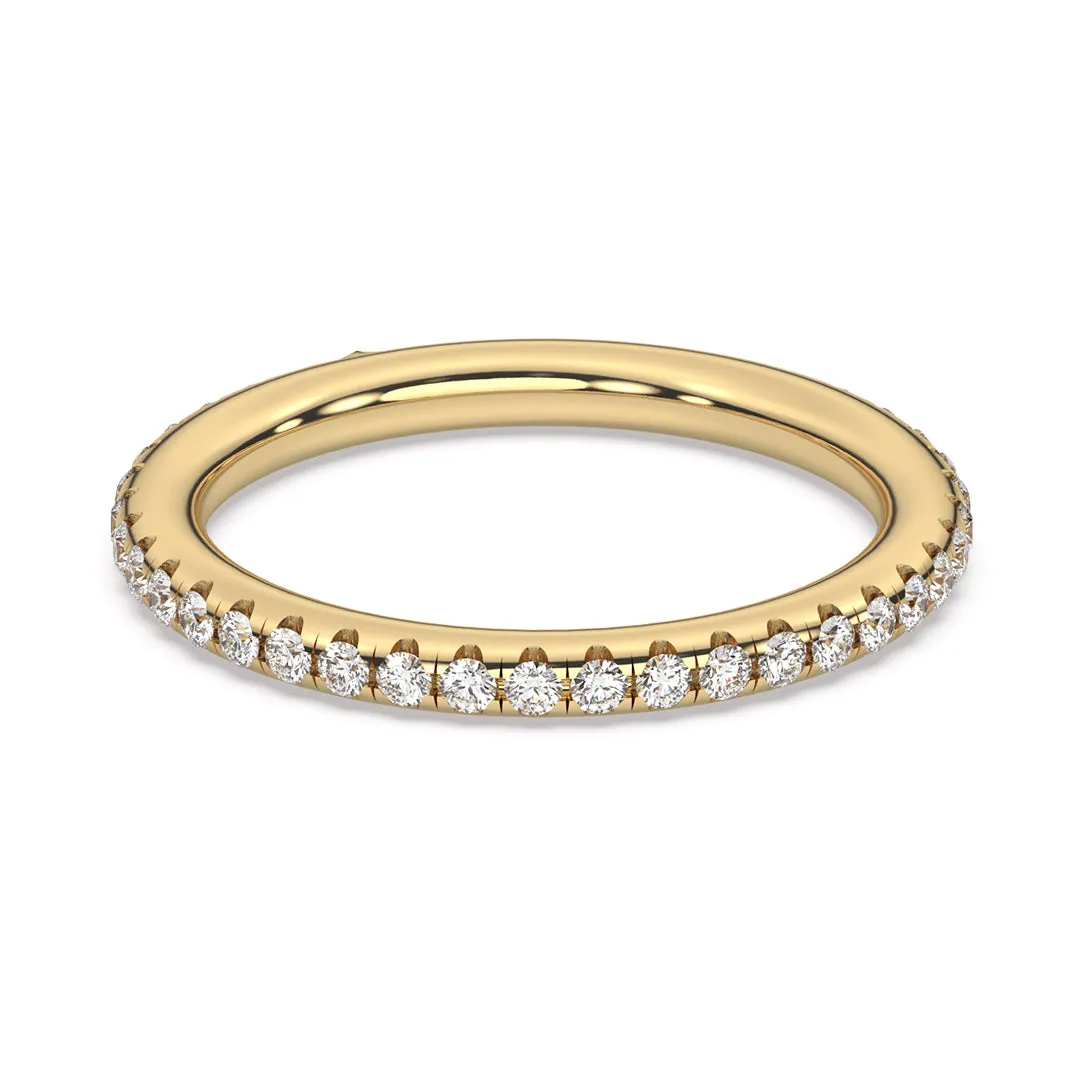 Classic 2mm Pavé Band Ring