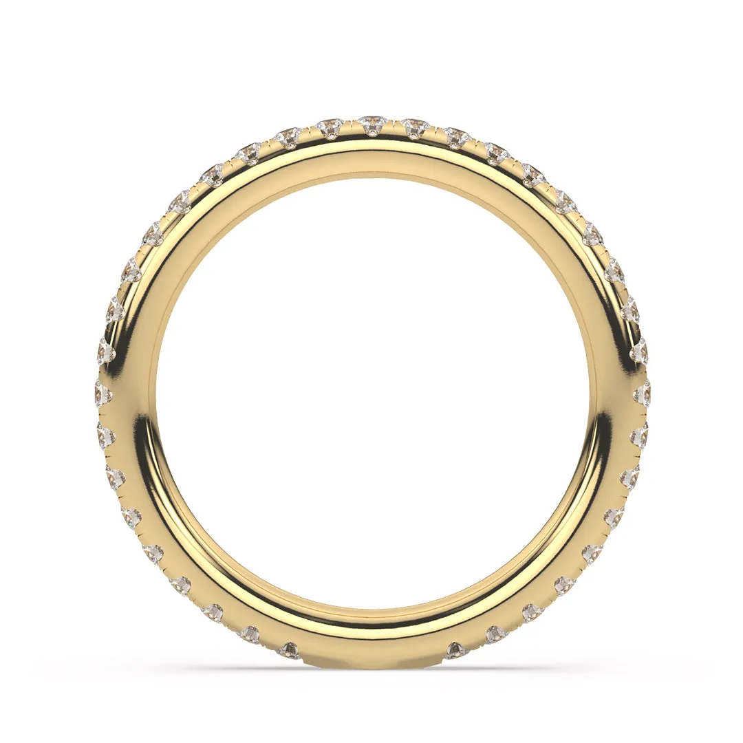 Classic 2mm Pavé Band Ring