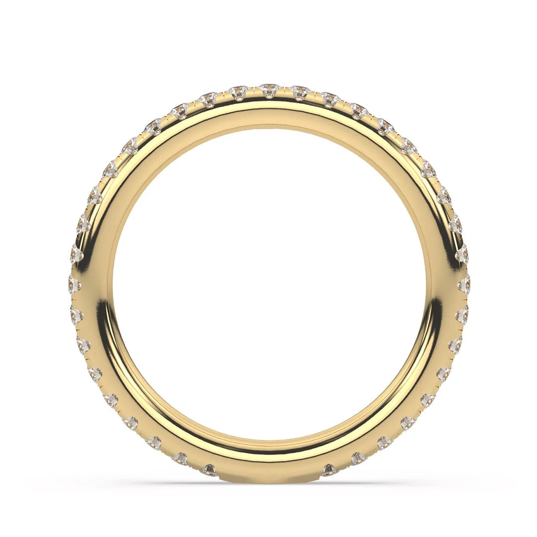 Classic 2mm Pavé Band Ring