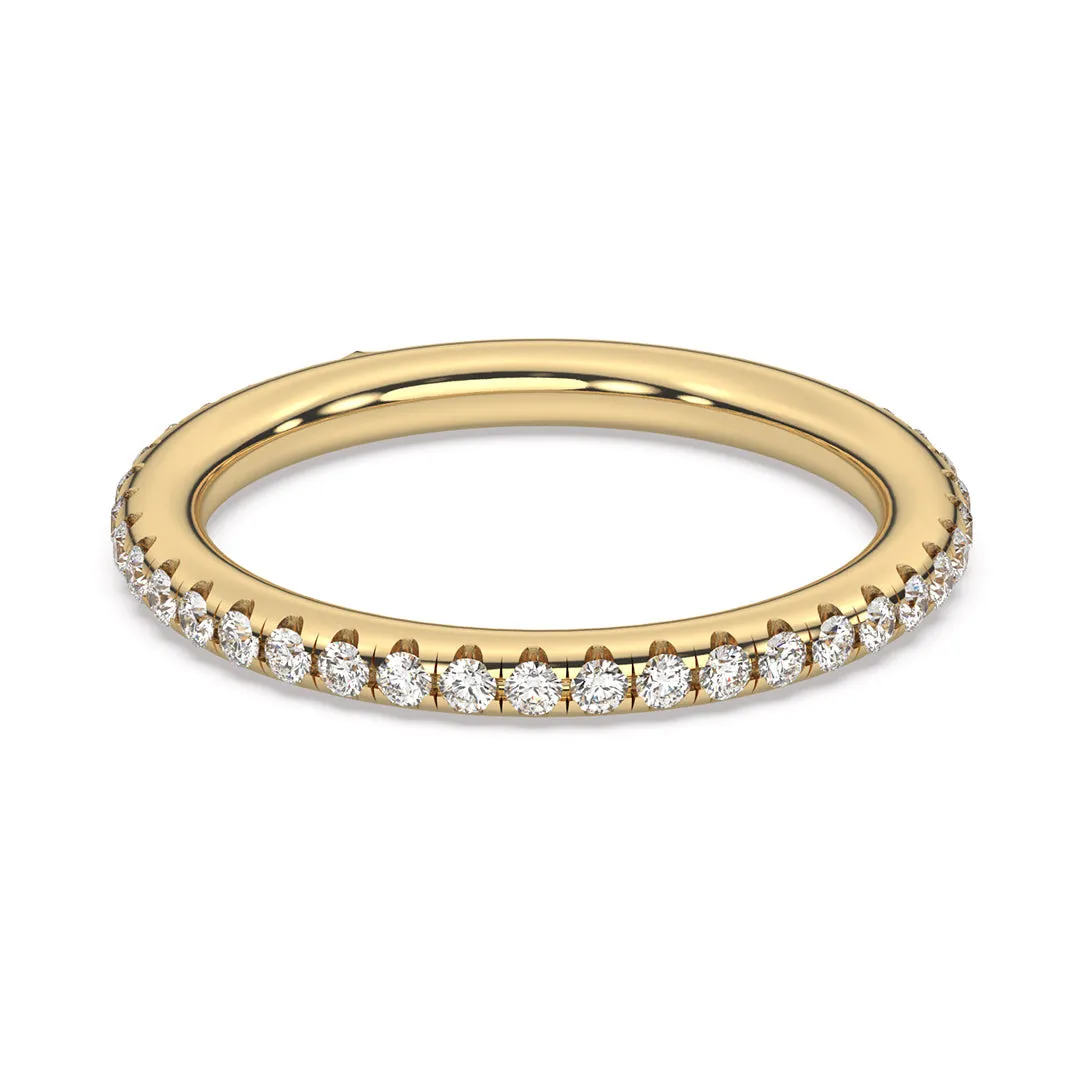 Classic 2mm Pavé Band Ring