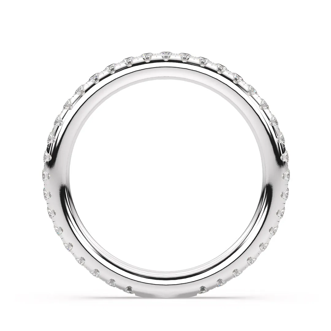 Classic 2mm Pavé Band Ring