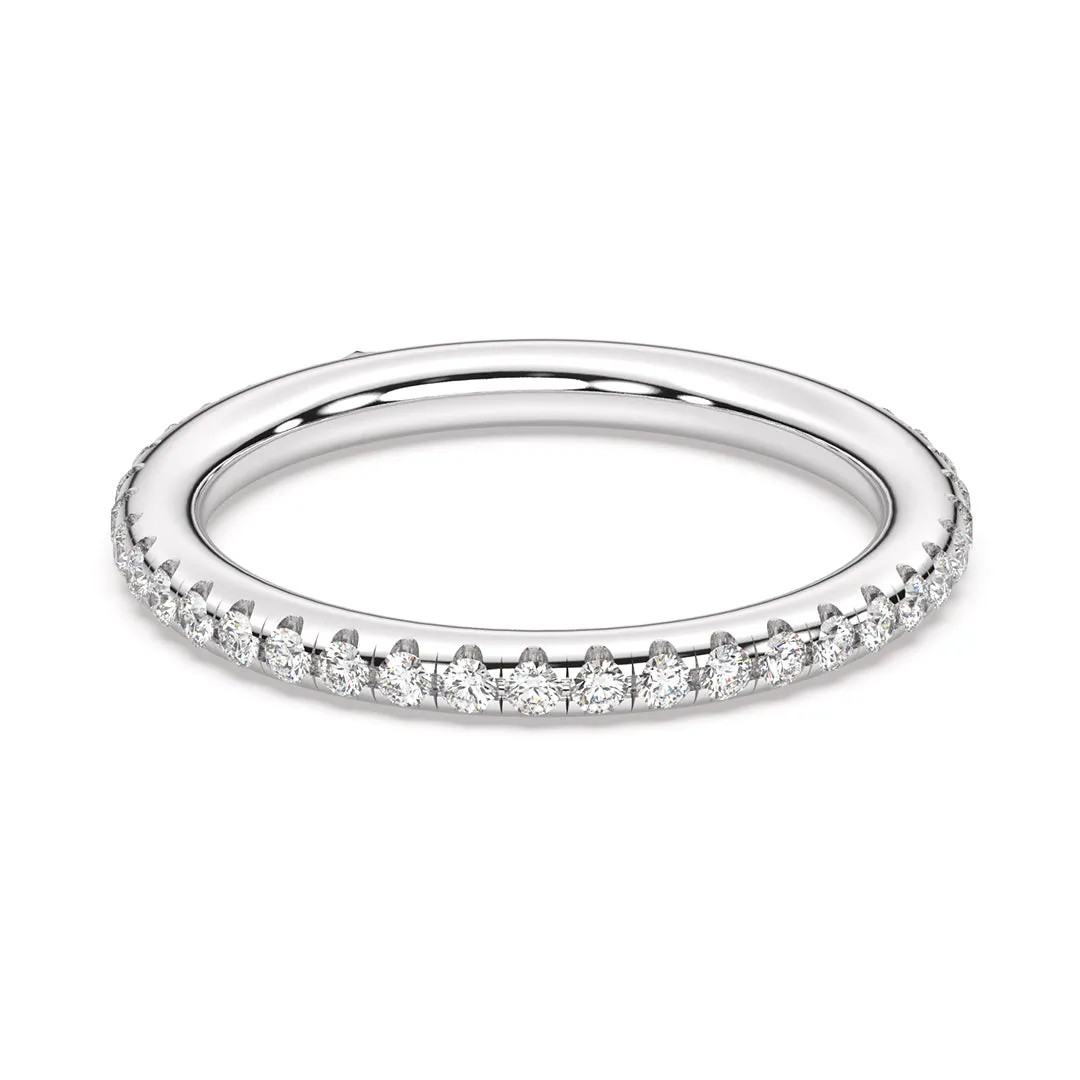Classic 2mm Pavé Band Ring