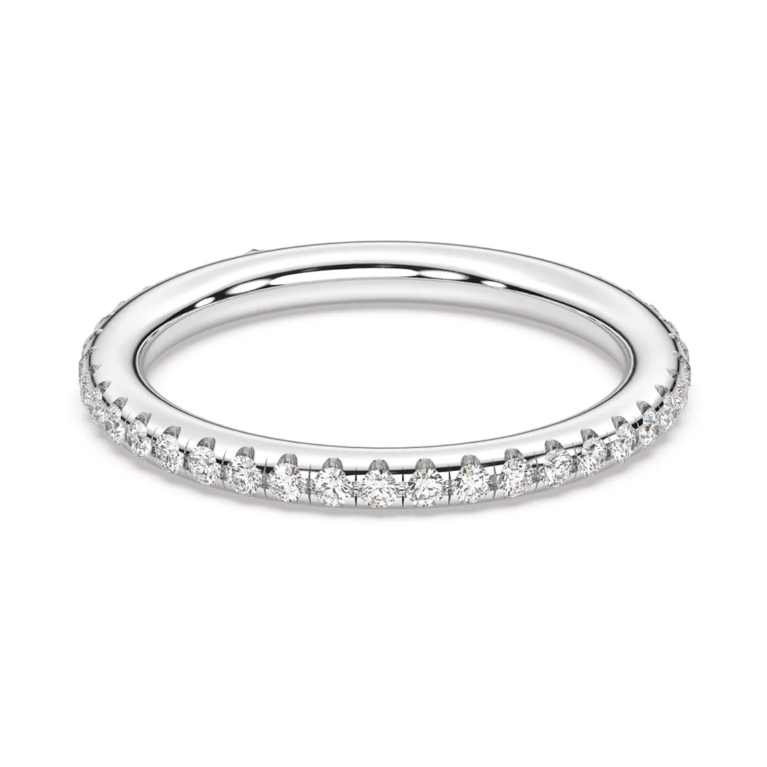 Classic 2mm Pavé Band Ring