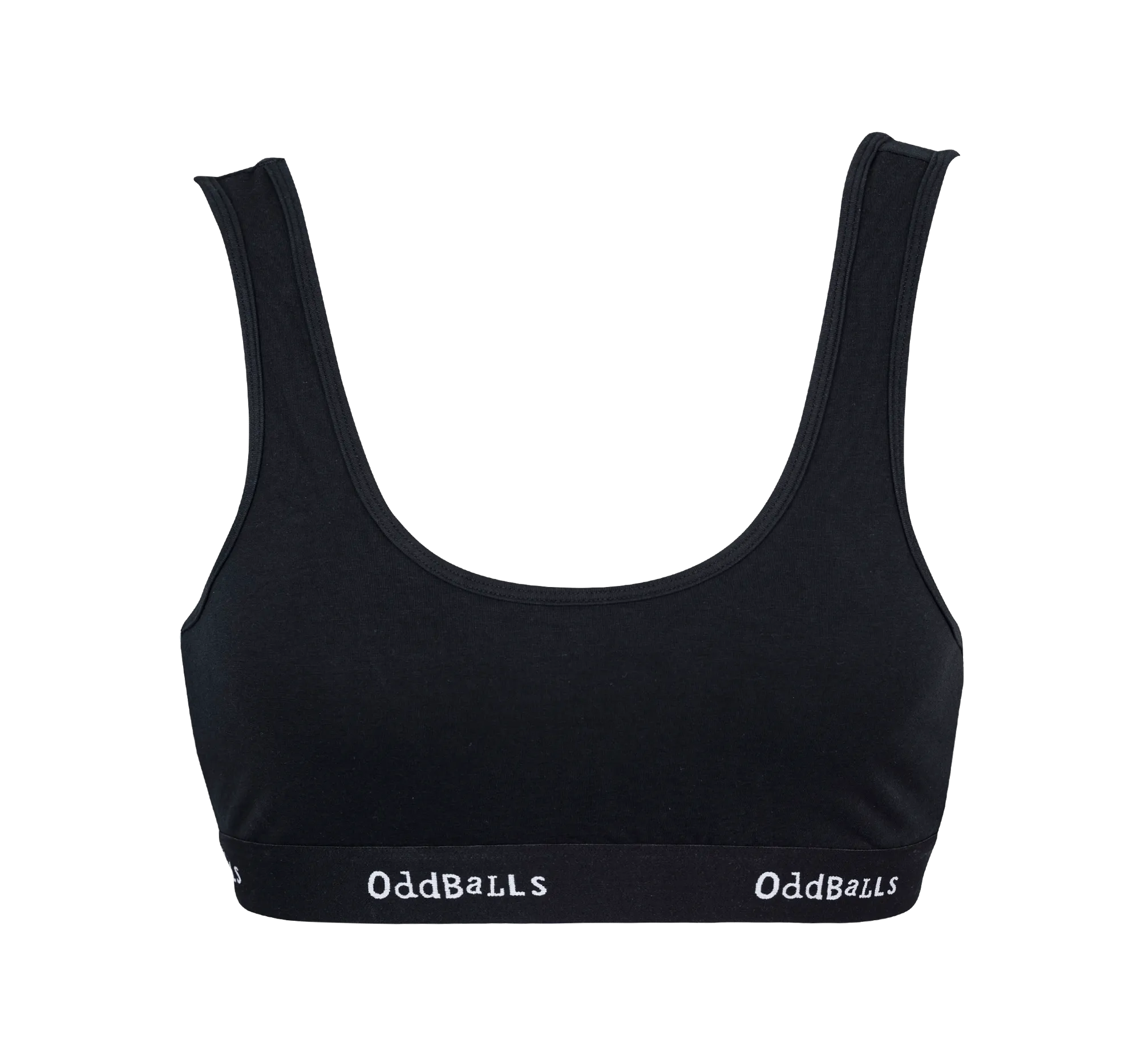 Classic Black - Women's Bralette and Full Brief Seamless Bundle