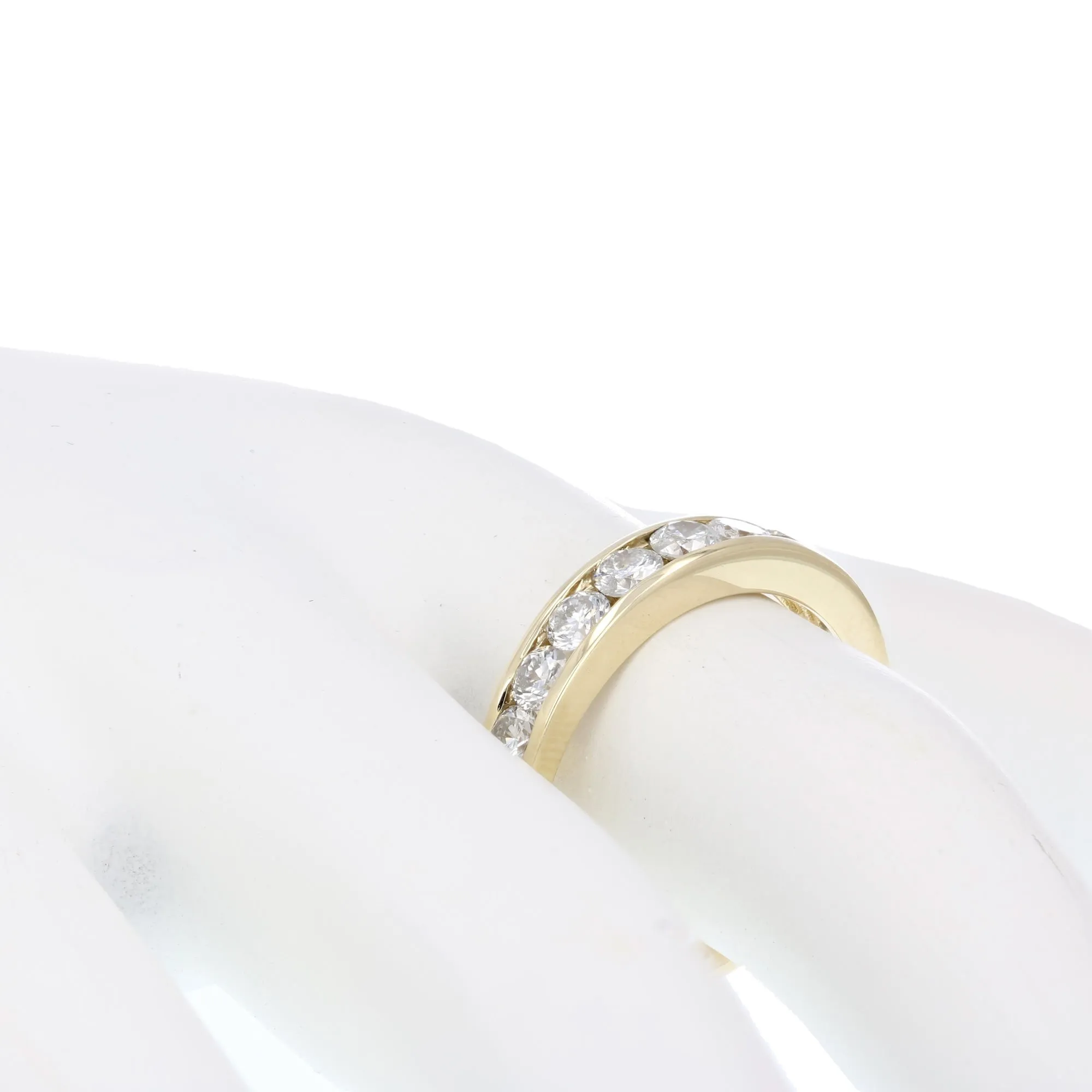 Classic Diamond Channel Wedding Band
