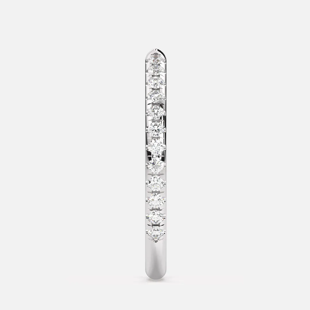 Classic Open Pavé Band