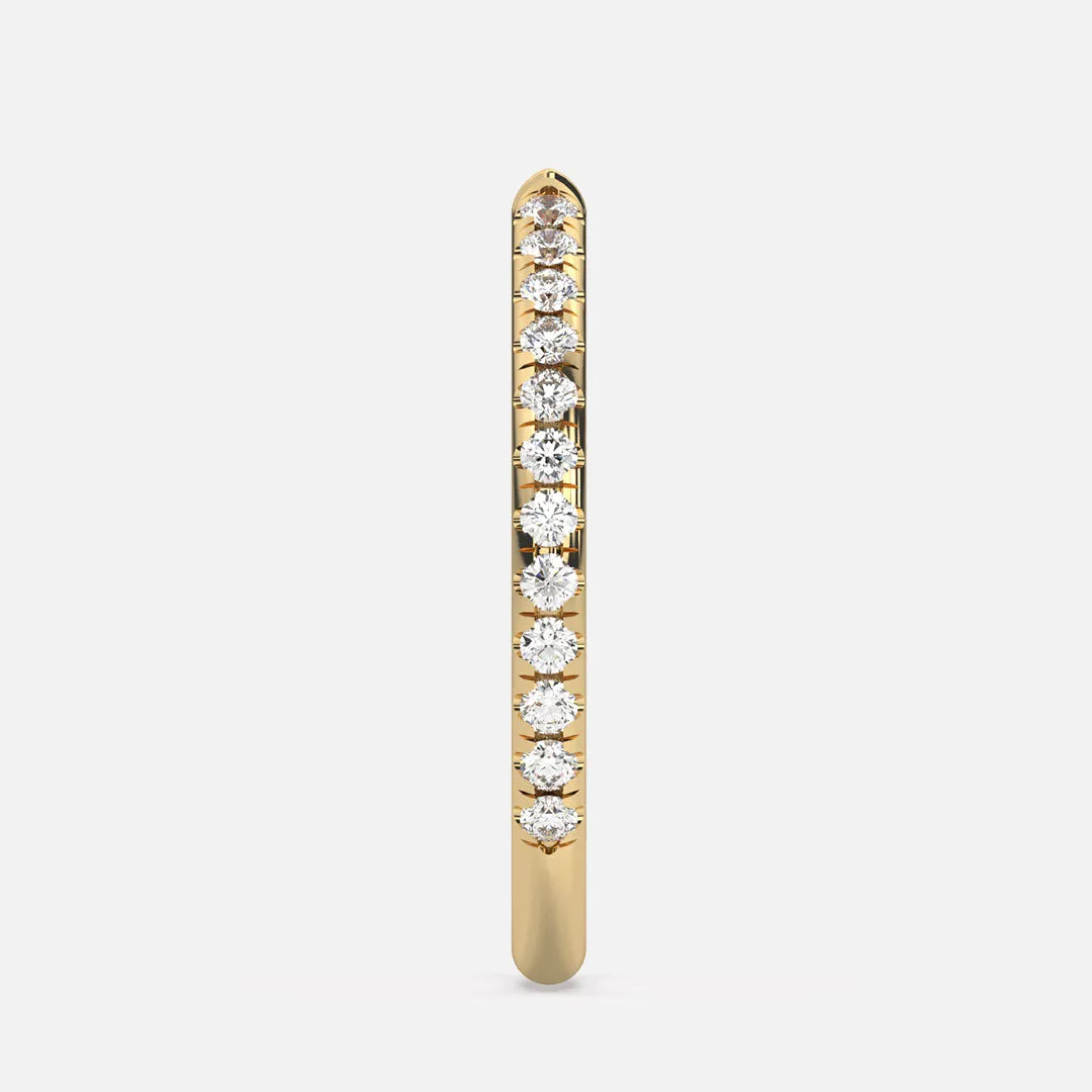 Classic Open Pavé Band
