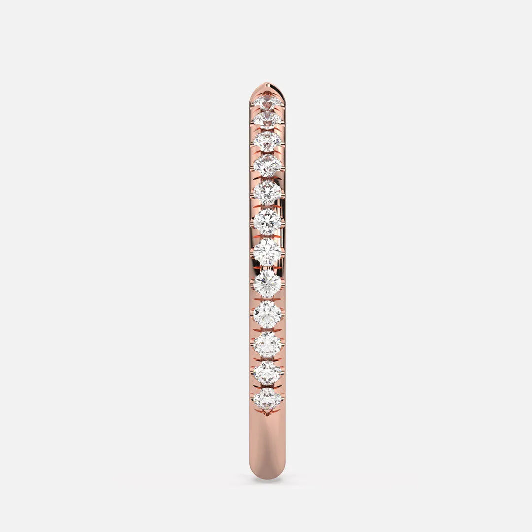 Classic Open Pavé Band
