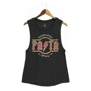 Classic Rock - Pasta - Women's Muscle Tank - Dark Grey Heather