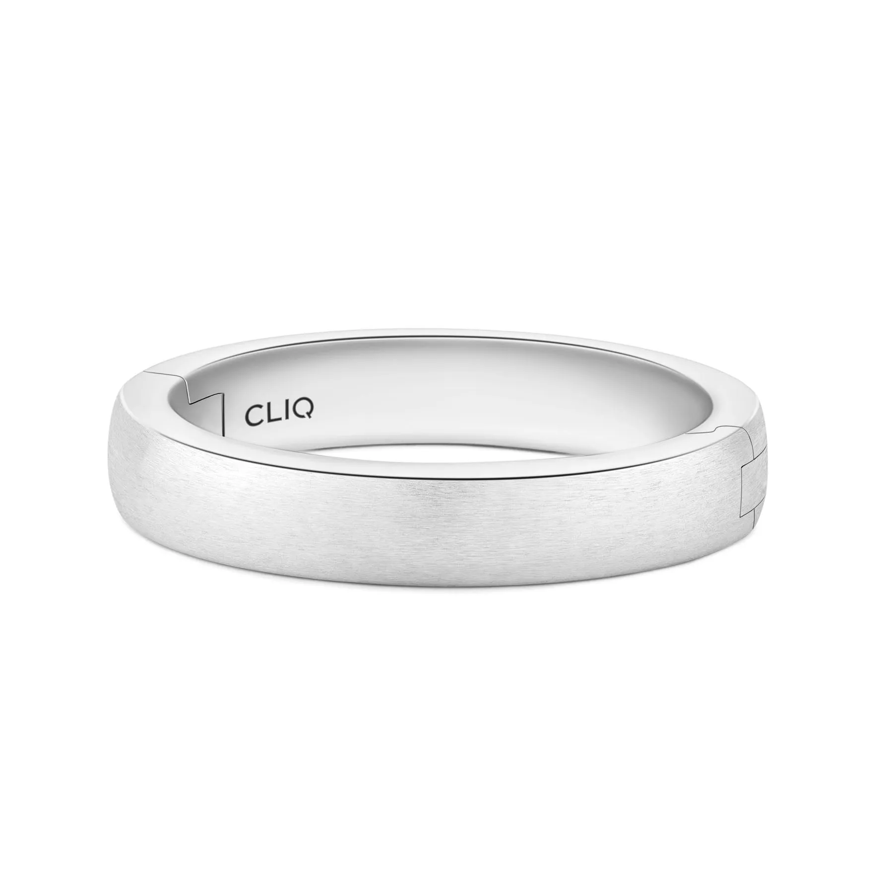 Classic Rounded Band with Matte Finish, 4mm