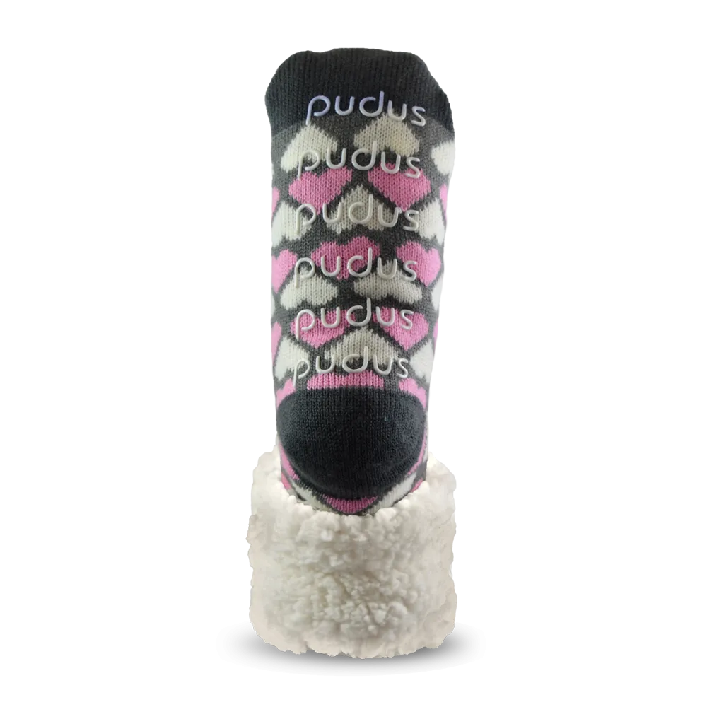 Classic Slipper Socks | Heart Valentine
